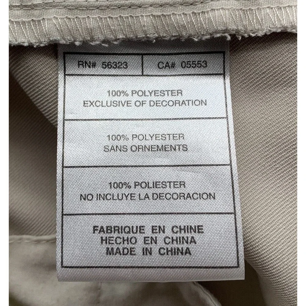 Nike Golf Chino Pants‎ Mens 38x32 Mid Rise Pleated Khaki Sports Dry Wicking Dad